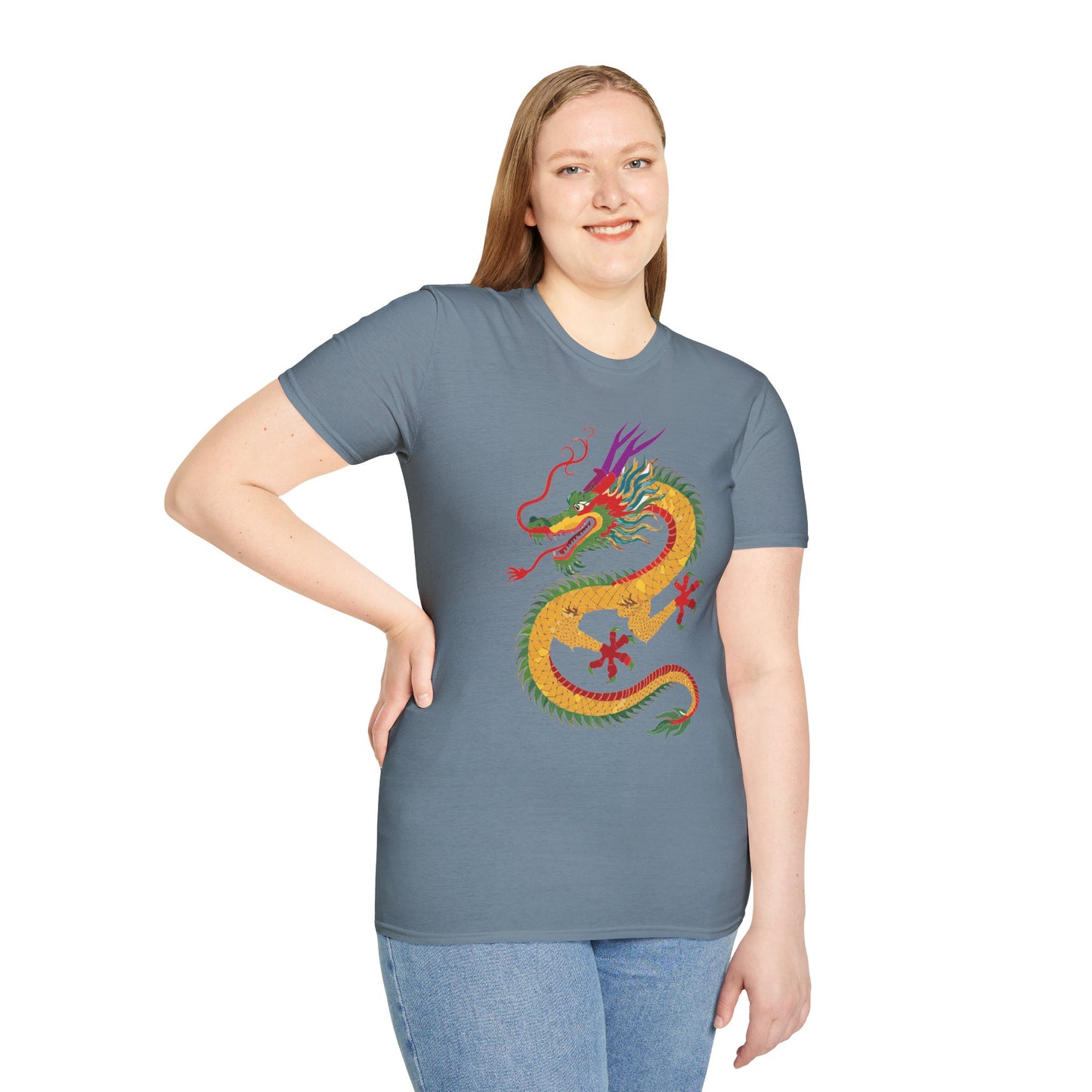 Dragon T Shirt, Dragon Shirt, Shirt with Animals, Animal Shirt