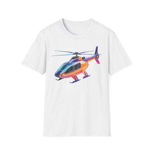 Chopper Shirt, Helicopter Shirt, Shirt with Helicopter, T Shirt with Chopper