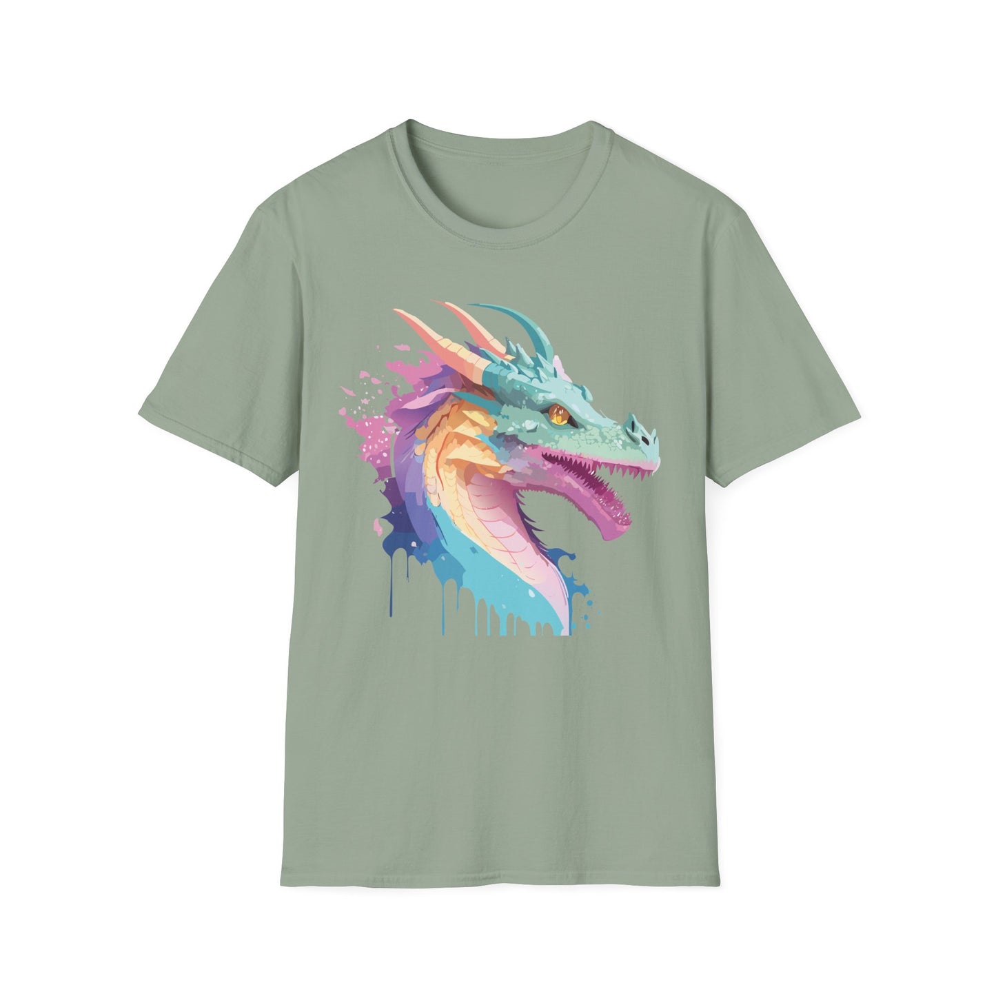 Dragon T Shirt, Dragon Shirt, Shirt with Animals, Animal Shirt