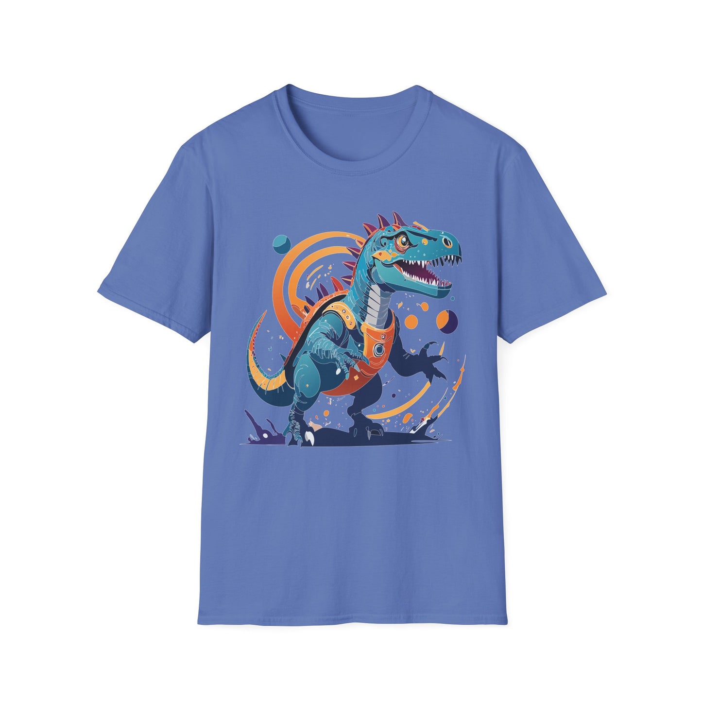 Unisex Alien T Shirt Cosmos Tee With Alien Design Gildan Softstyle 64000 Ring Spun Cotton