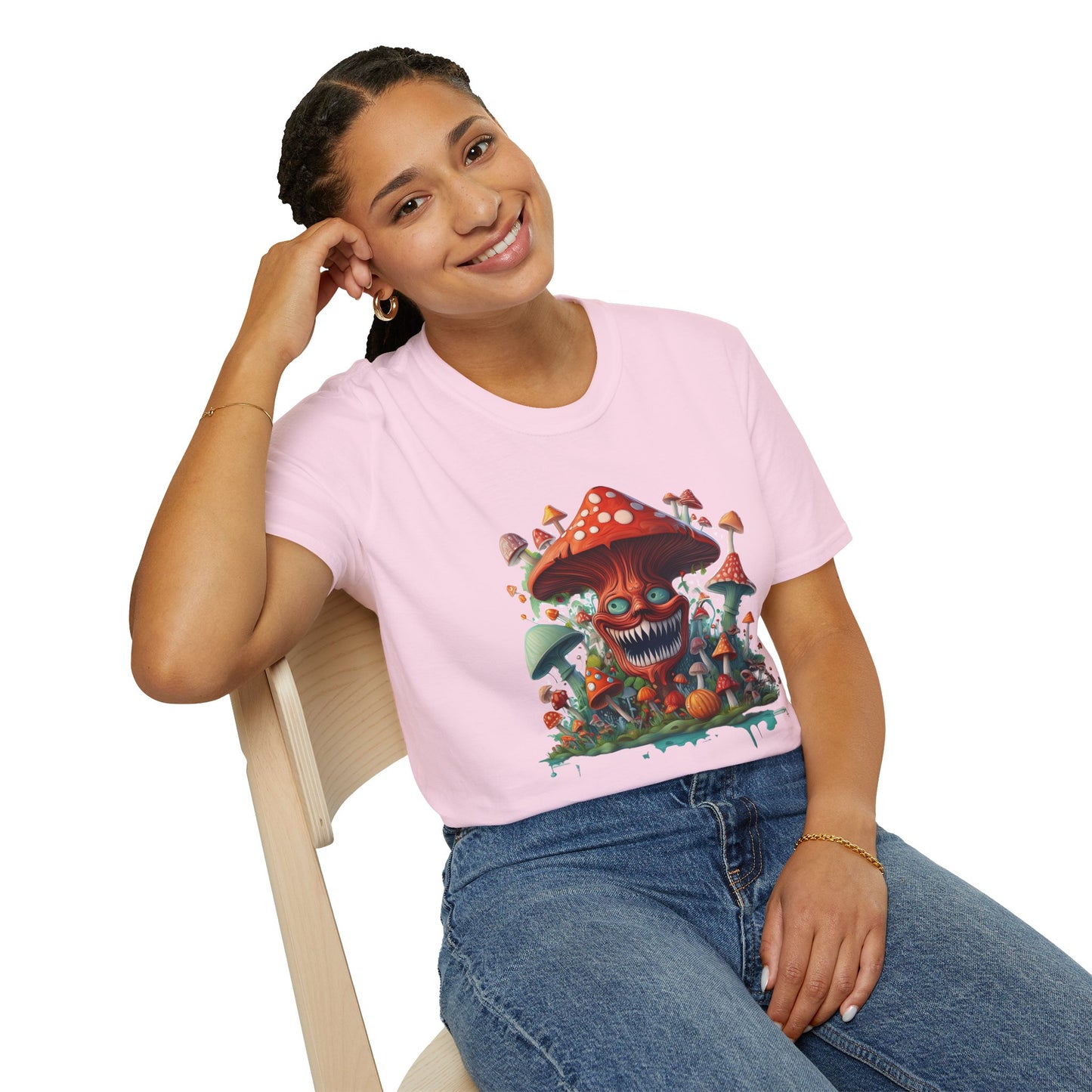 Mashroom Tee Shirt, Mashroom Shirt, Shirt with Funny Mashroom, Shirt with Fungus