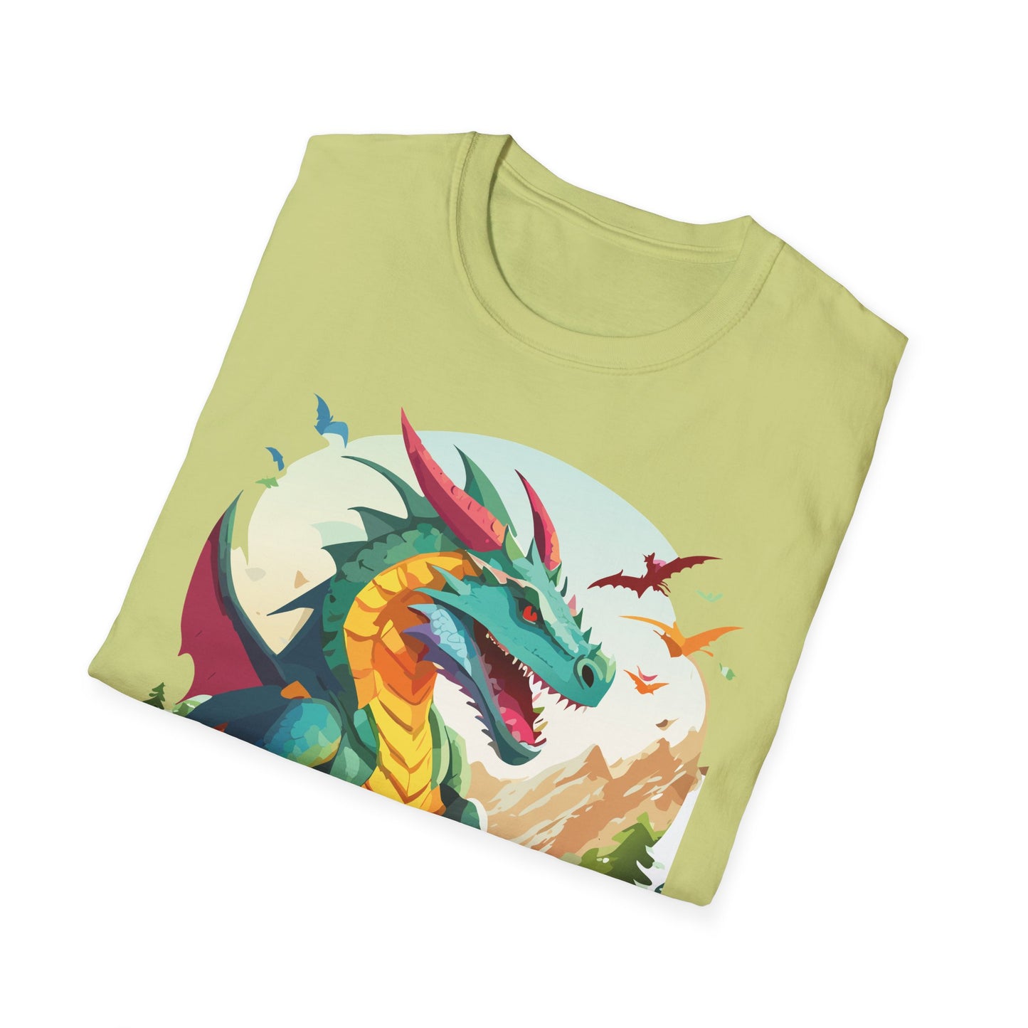 Dragon T Shirt, Dragon Shirt, Shirt with Animals, Animal Shirt