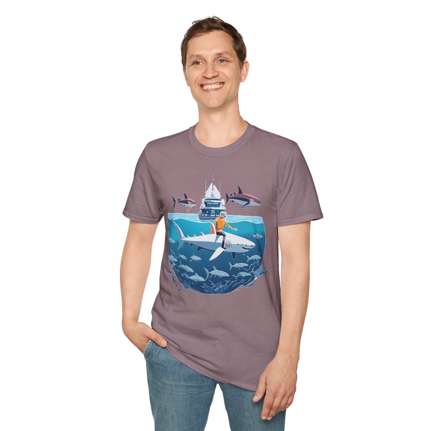 Ocean Tee Shirt, Ocean Shirt, Shirt with Ocean, U boat Tees, Shirt with U-Boat