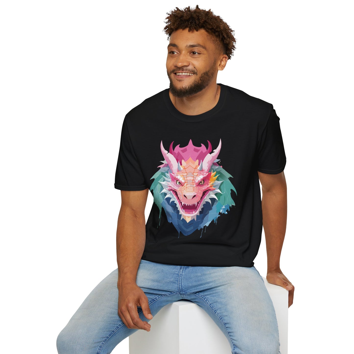 Dragon T Shirt, Dragon Shirt, Shirt with Animals, Animal Shirt