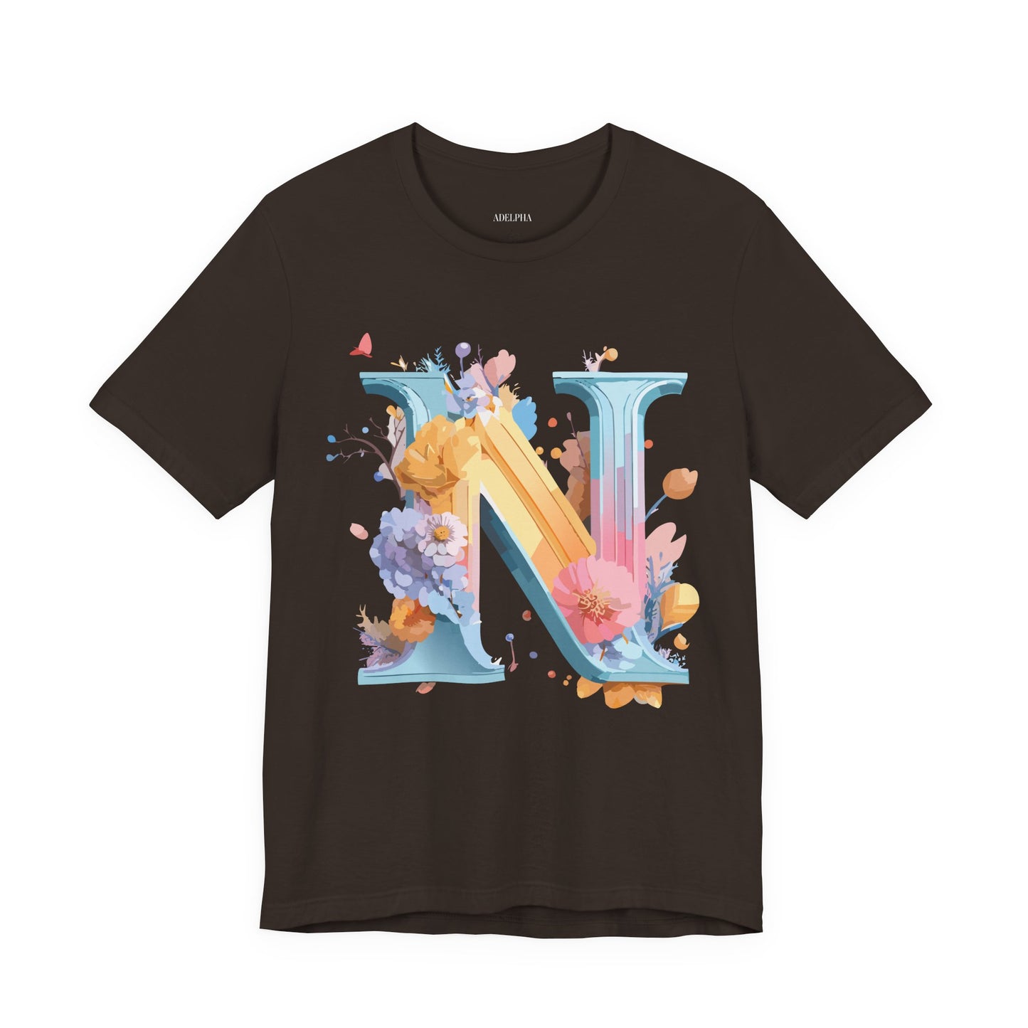 Letter Shirt, Letter N Shirt