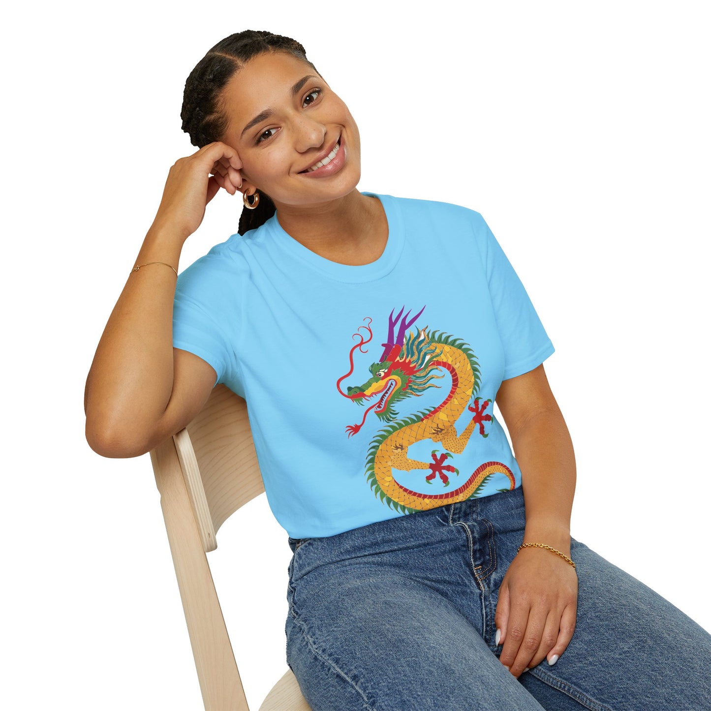 Dragon T Shirt, Dragon Shirt, Shirt with Animals, Animal Shirt