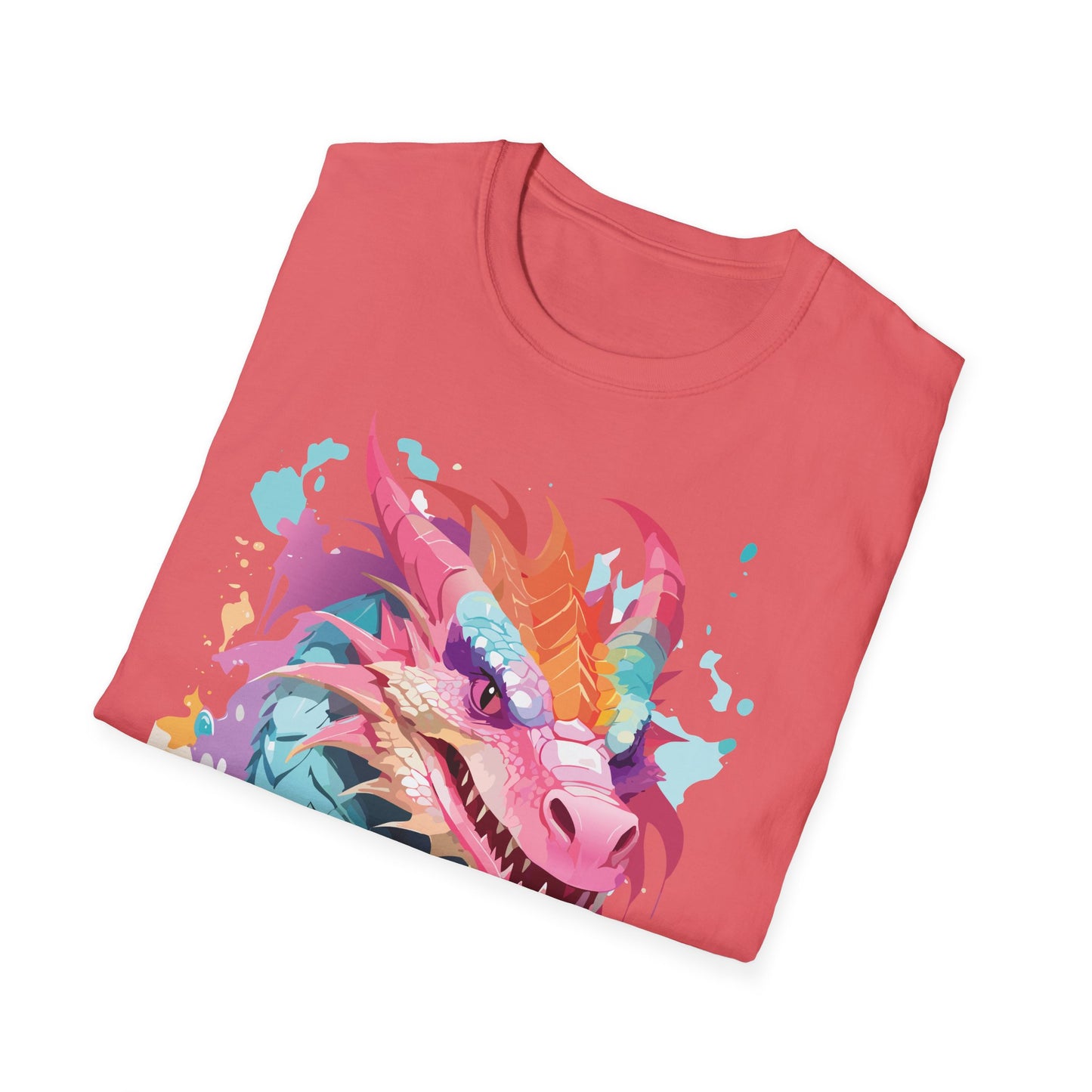Dragon T Shirt, Dragon Shirt, Shirt with Animals, Animal Shirt