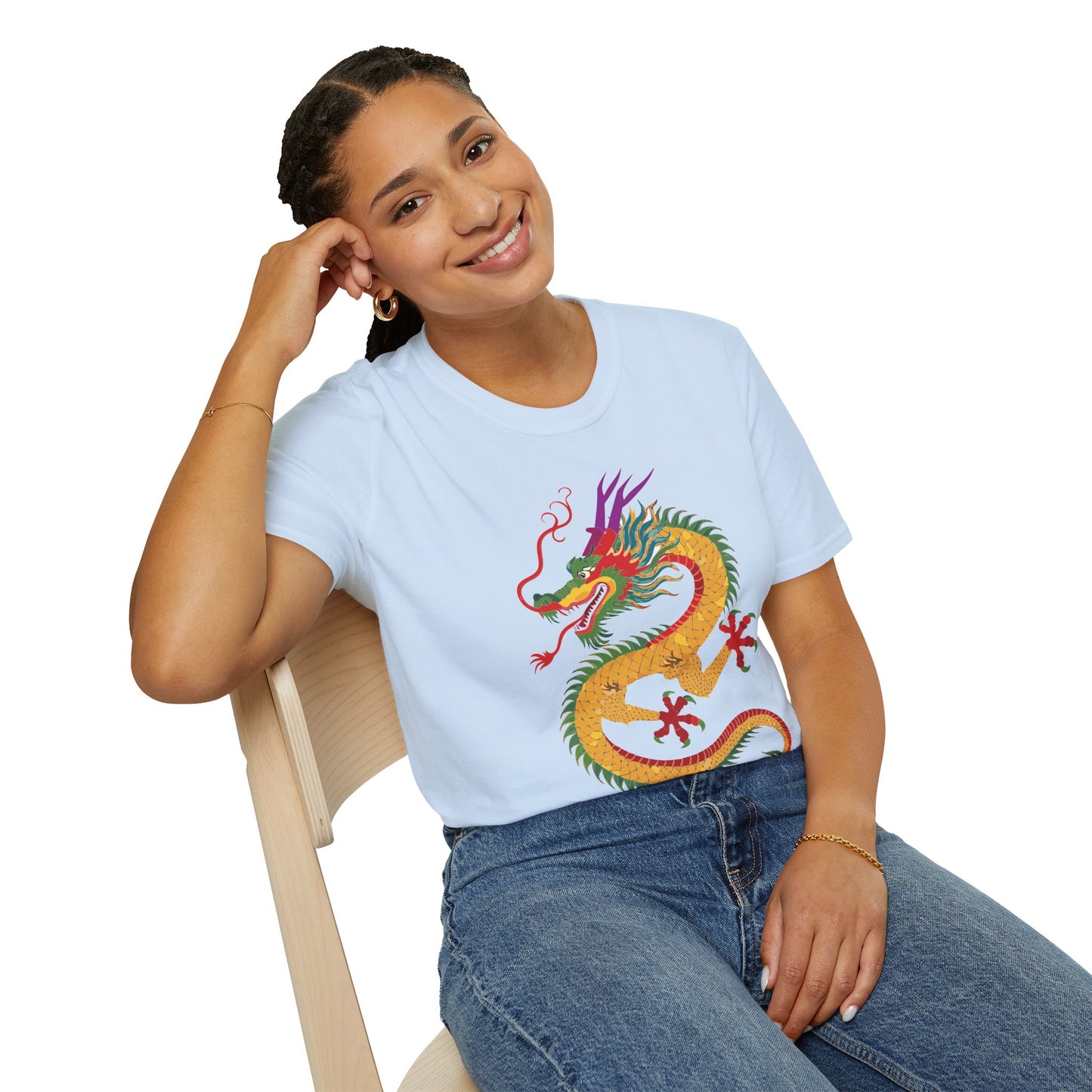 Dragon T Shirt, Dragon Shirt, Shirt with Animals, Animal Shirt