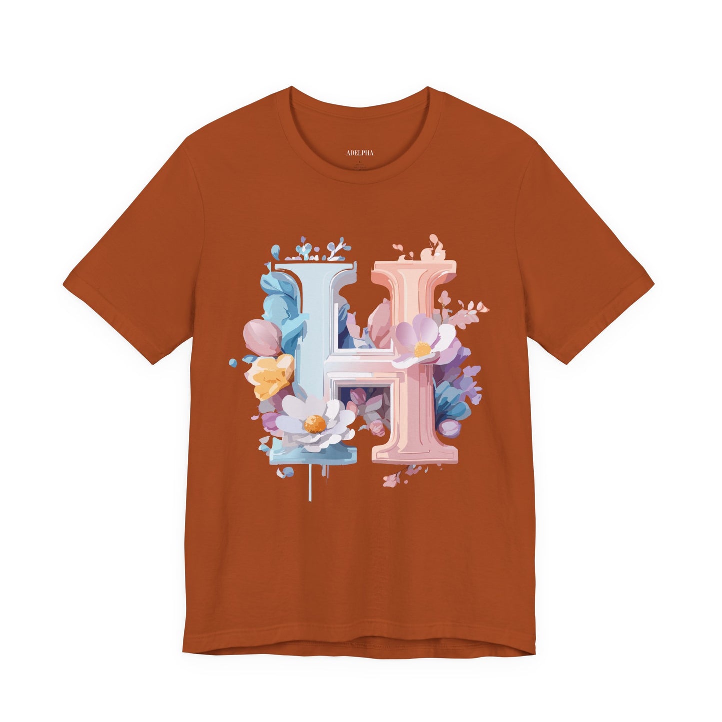 Letter Shirt, Letter H Shirt