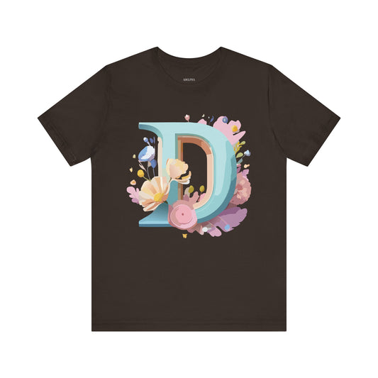 Letter Shirt, Letter D Shirt