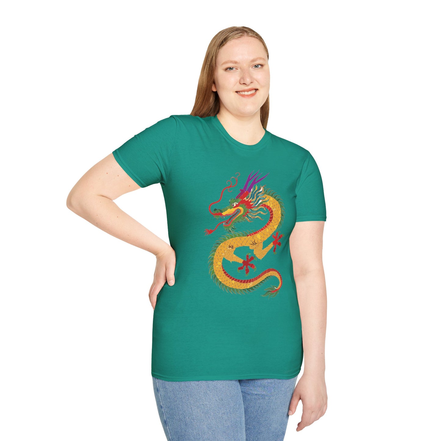Dragon T Shirt, Dragon Shirt, Shirt with Animals, Animal Shirt