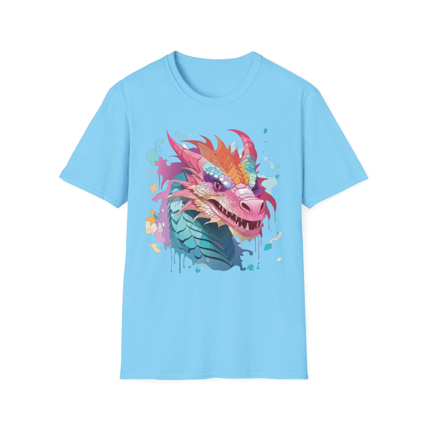 Dragon T Shirt, Dragon Shirt, Shirt with Animals, Animal Shirt