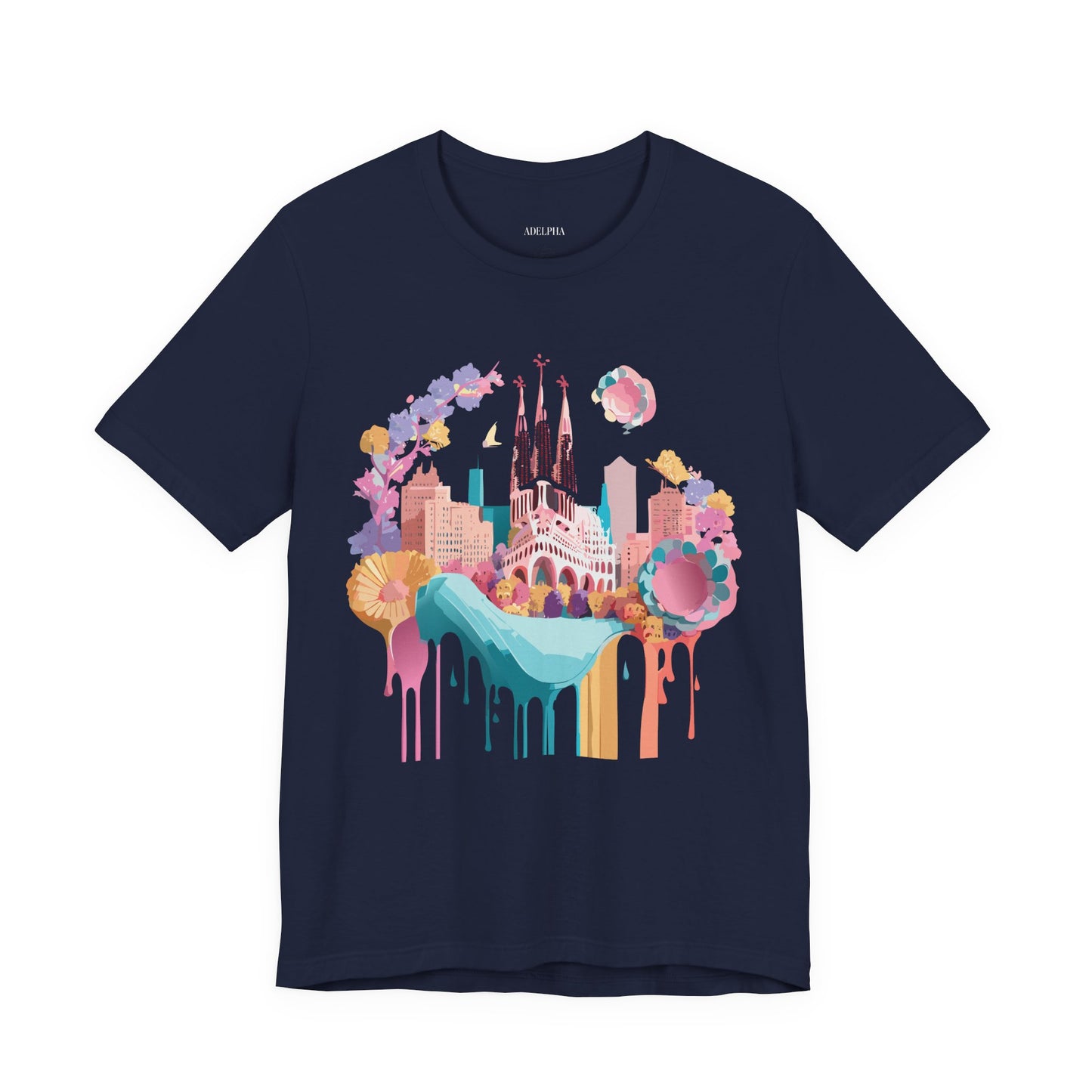 Tourist Shirt, Shirt with Barcelona