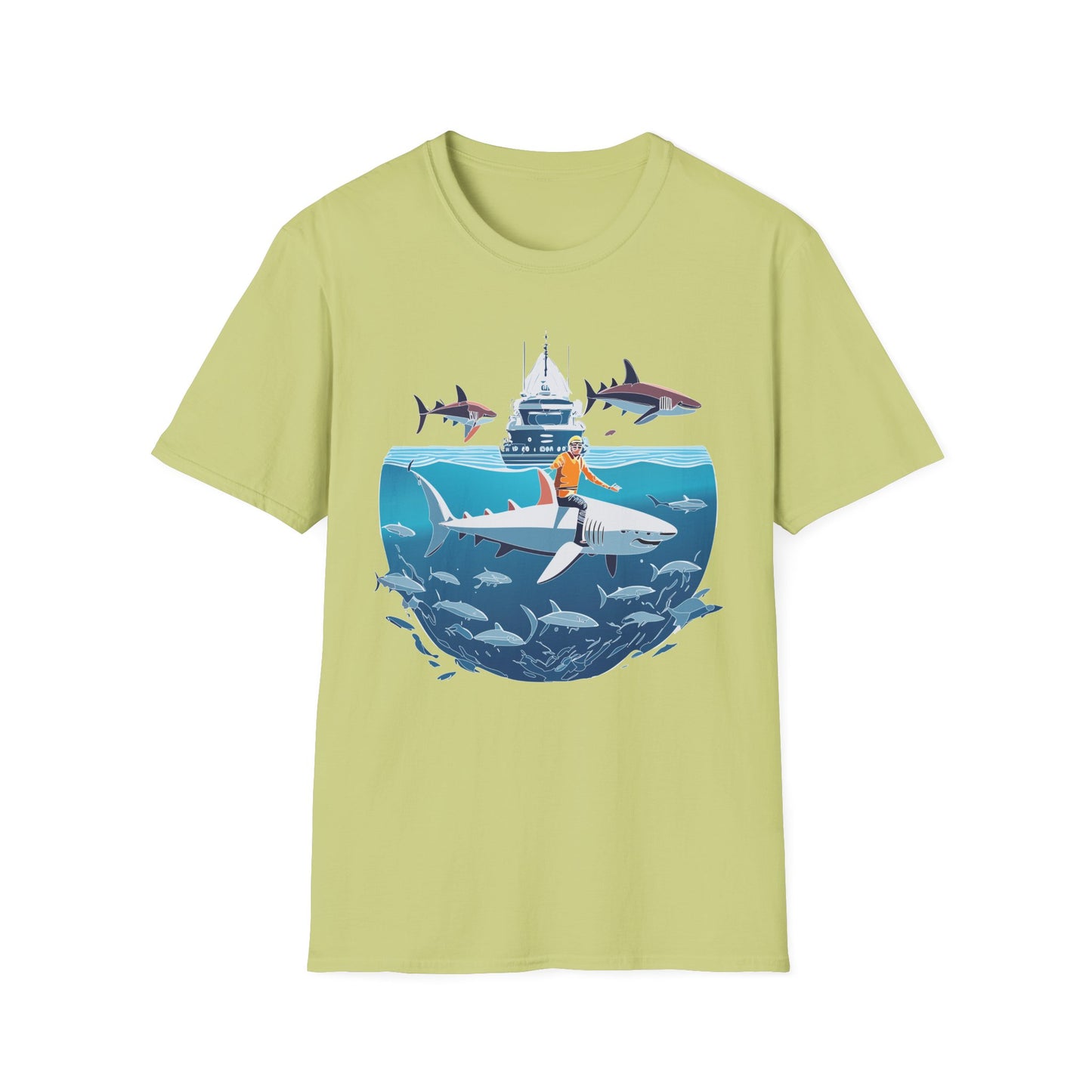 Ocean Tee Shirt, Ocean Shirt, Shirt with Ocean, U boat Tees, Shirt with U-Boat