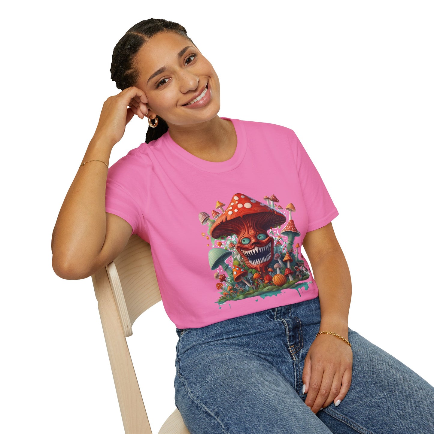Mashroom Tee Shirt, Mashroom Shirt, Shirt with Funny Mashroom, Shirt with Fungus