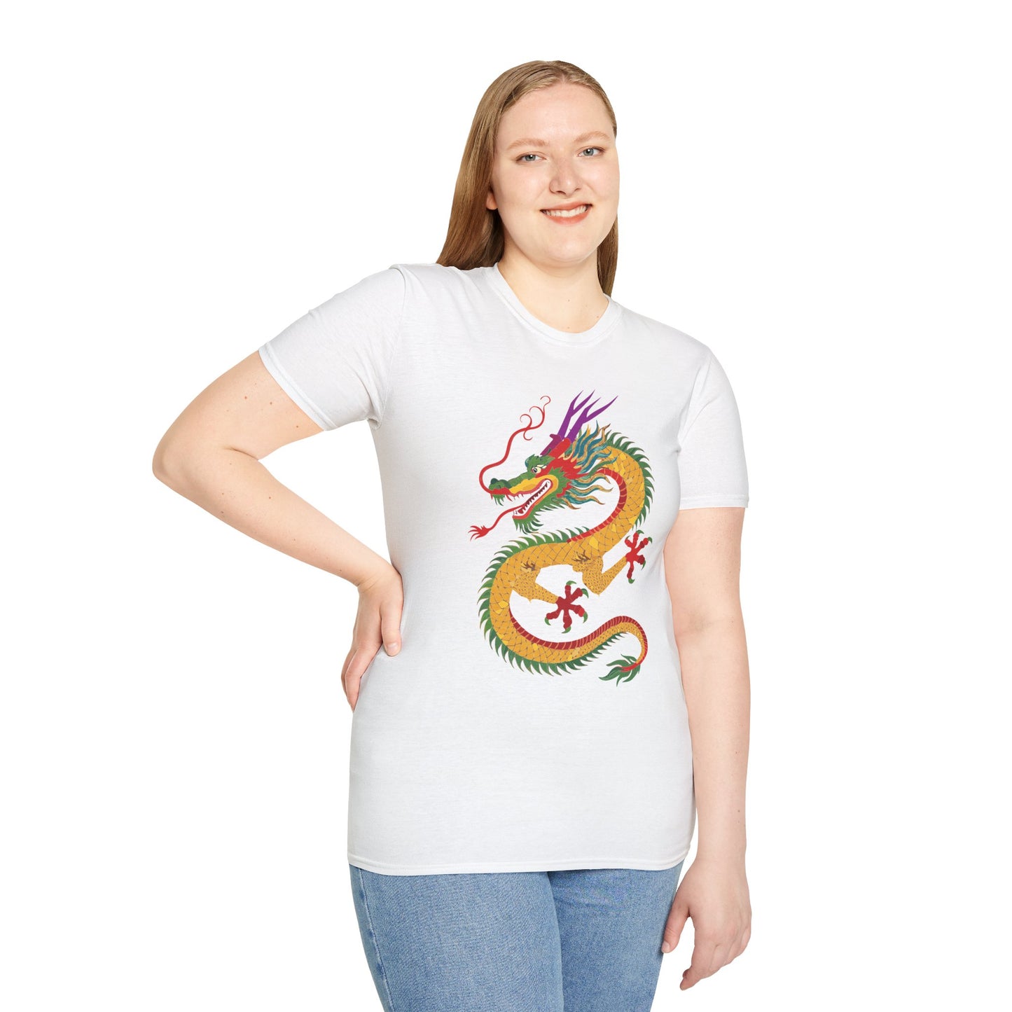 Dragon T Shirt, Dragon Shirt, Shirt with Animals, Animal Shirt