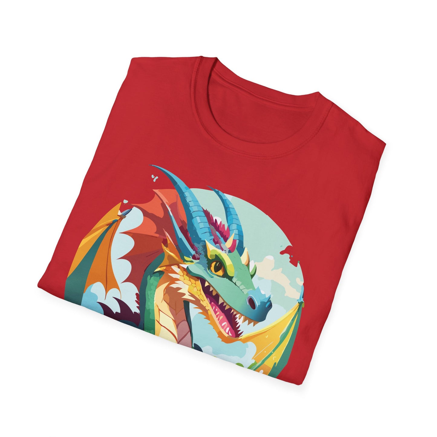 Dragon T Shirt, Dragon Shirt, Shirt with Animals, Animal Shirt