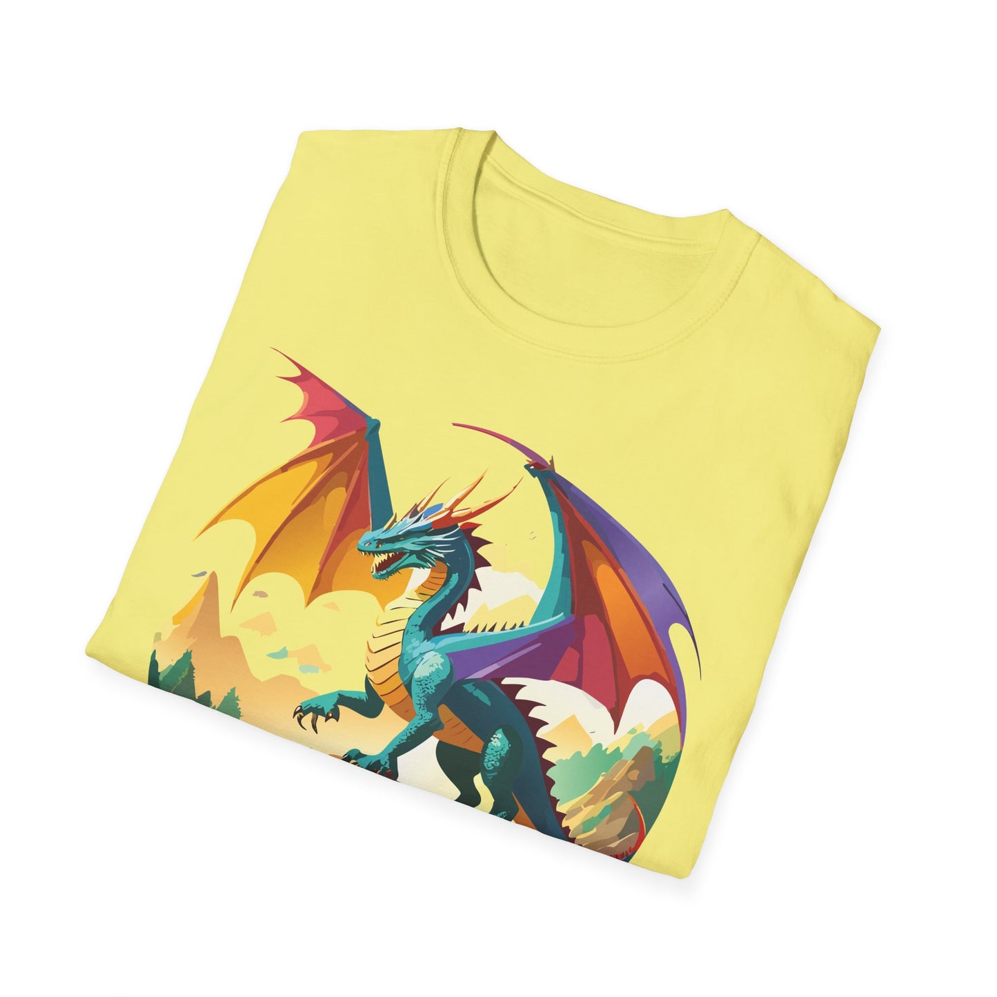 Dragon T Shirt, Dragon Shirt, Shirt with Animals, Animal Shirt