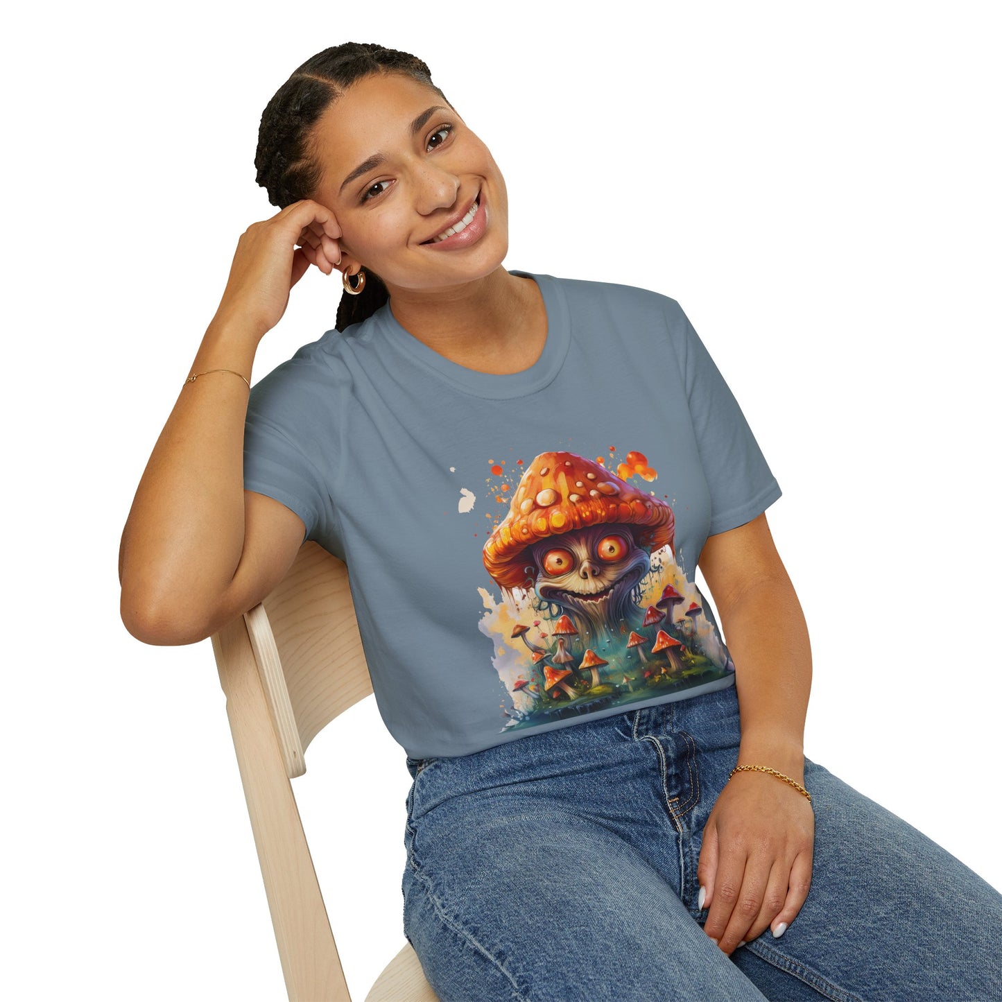 Mashroom Tee Shirt, Mashroom Shirt, Shirt with Funny Mashroom, Shirt with Fungus