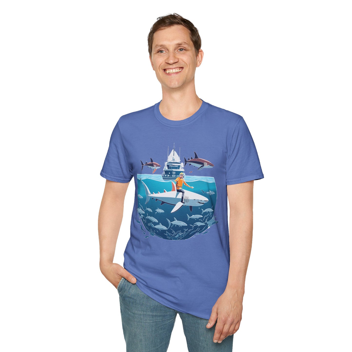 Ocean Tee Shirt, Ocean Shirt, Shirt with Ocean, U boat Tees, Shirt with U-Boat