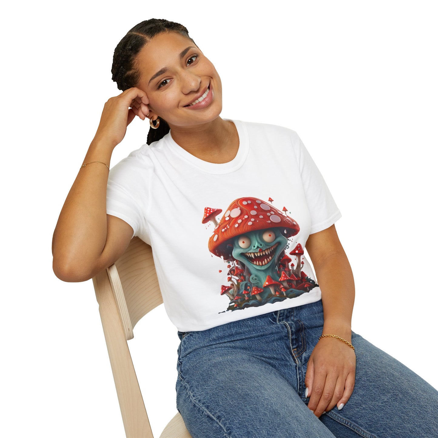Mashroom Tee Shirt, Mashroom Shirt, Shirt with Funny Mashroom, Shirt with Fungus