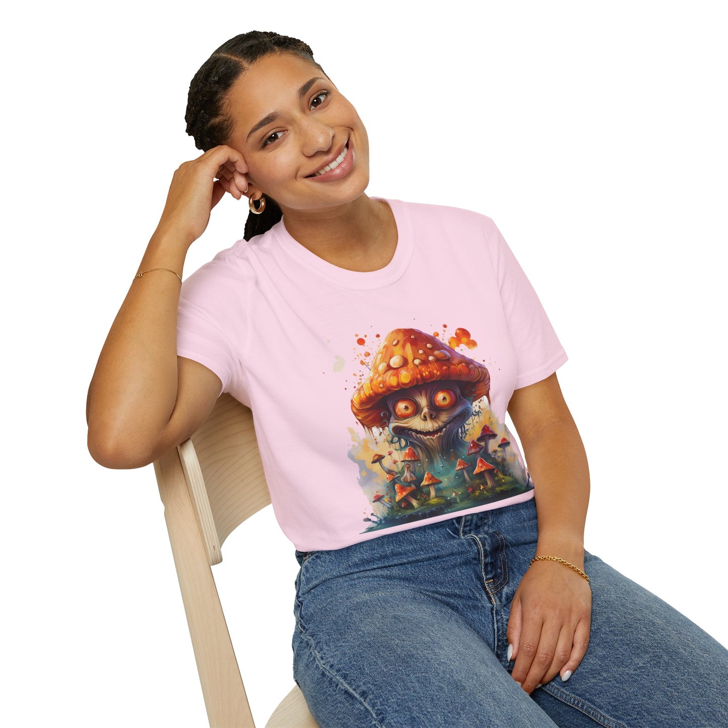 Mashroom Tee Shirt, Mashroom Shirt, Shirt with Funny Mashroom, Shirt with Fungus