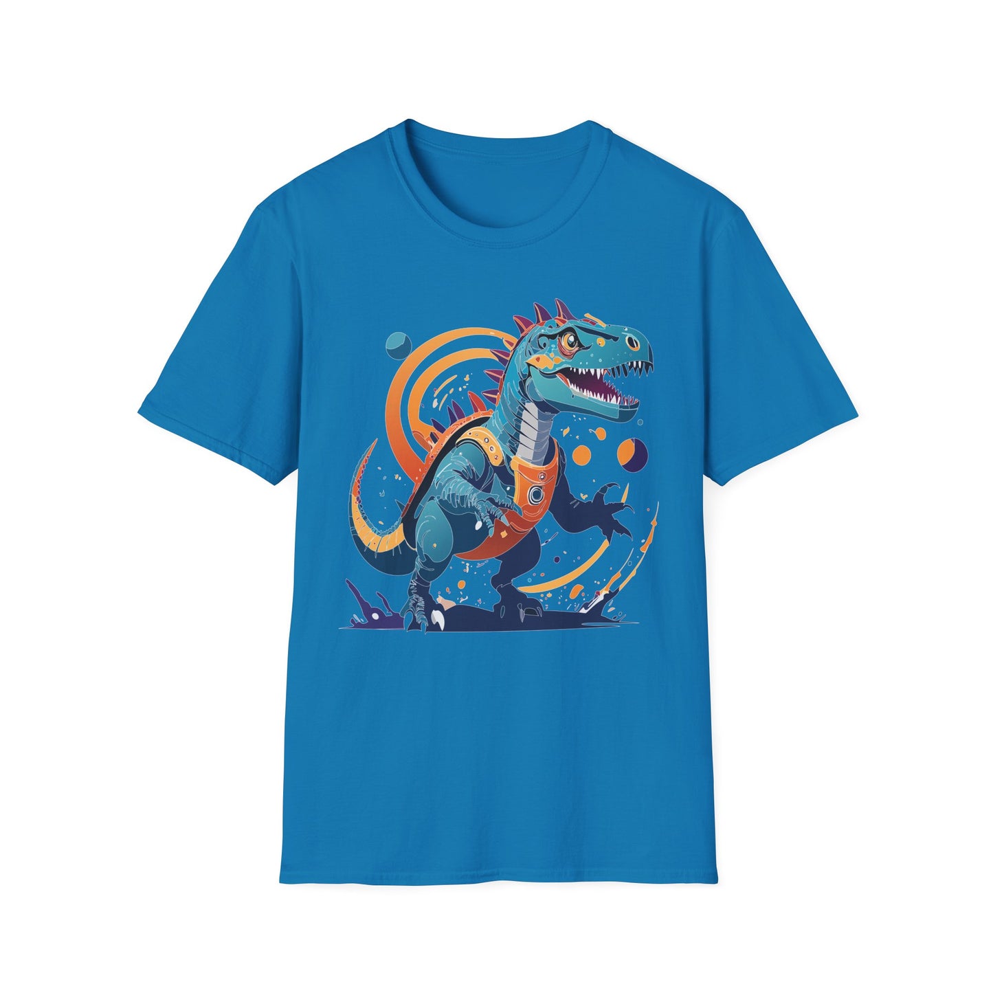 Unisex Alien T Shirt Cosmos Tee With Alien Design Gildan Softstyle 64000 Ring Spun Cotton