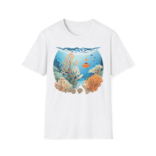 Ocean Tee Shirt, Ocean Shirt, Shirt with Ocean, U boat Tees, Shirt with U-Boat