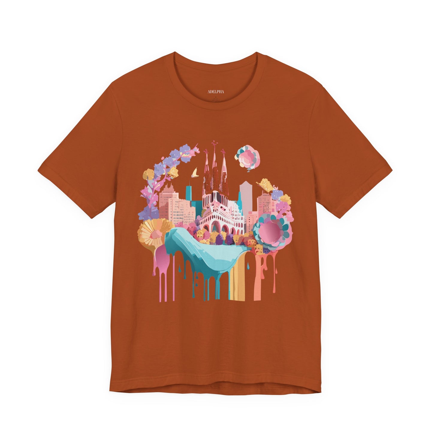 Tourist Shirt, Shirt with Barcelona