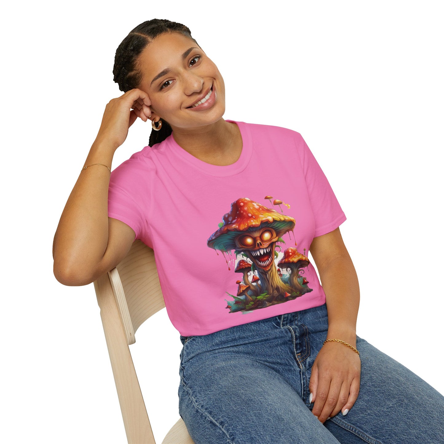 Mashroom Tee Shirt, Mashroom Shirt, Shirt with Funny Mashroom, Shirt with Fungus