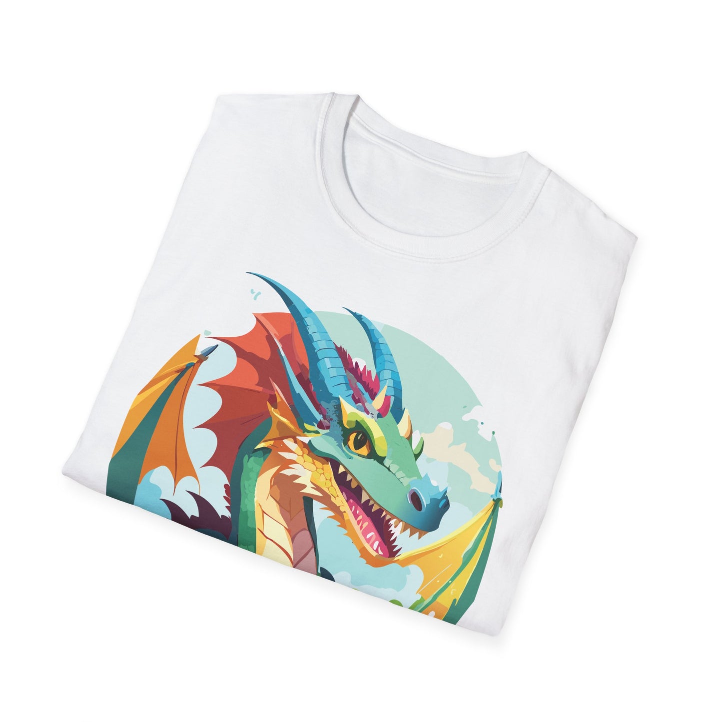 Dragon T Shirt, Dragon Shirt, Shirt with Animals, Animal Shirt