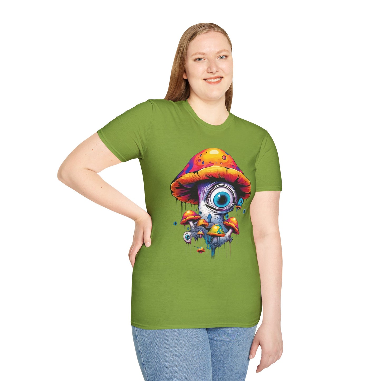 Mashroom Tee Shirt, Mashroom Shirt, Shirt with Funny Mashroom, Shirt with Fungus