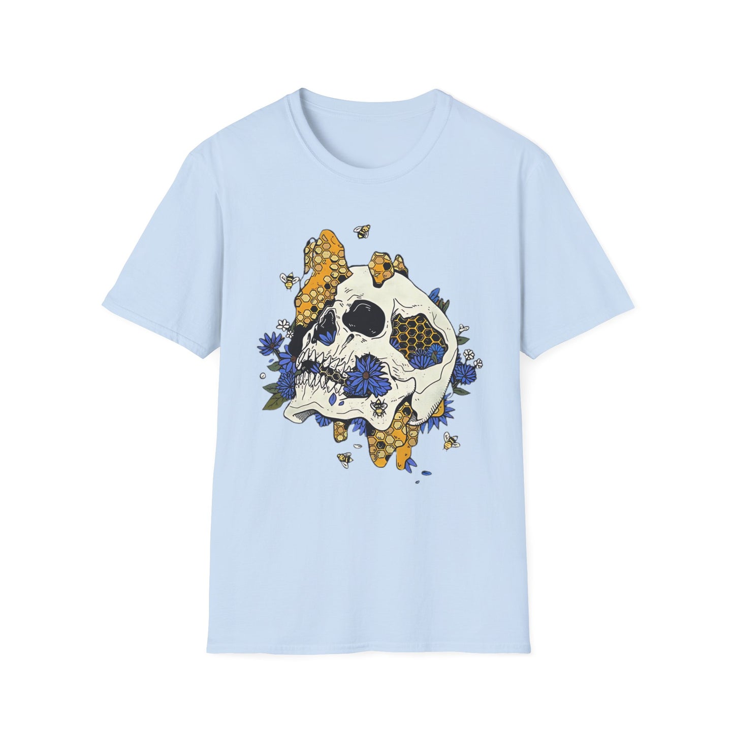 Skull Tee Shirt, Skeleton Shirt, Shirt with Skull, Shirt with Skeleton