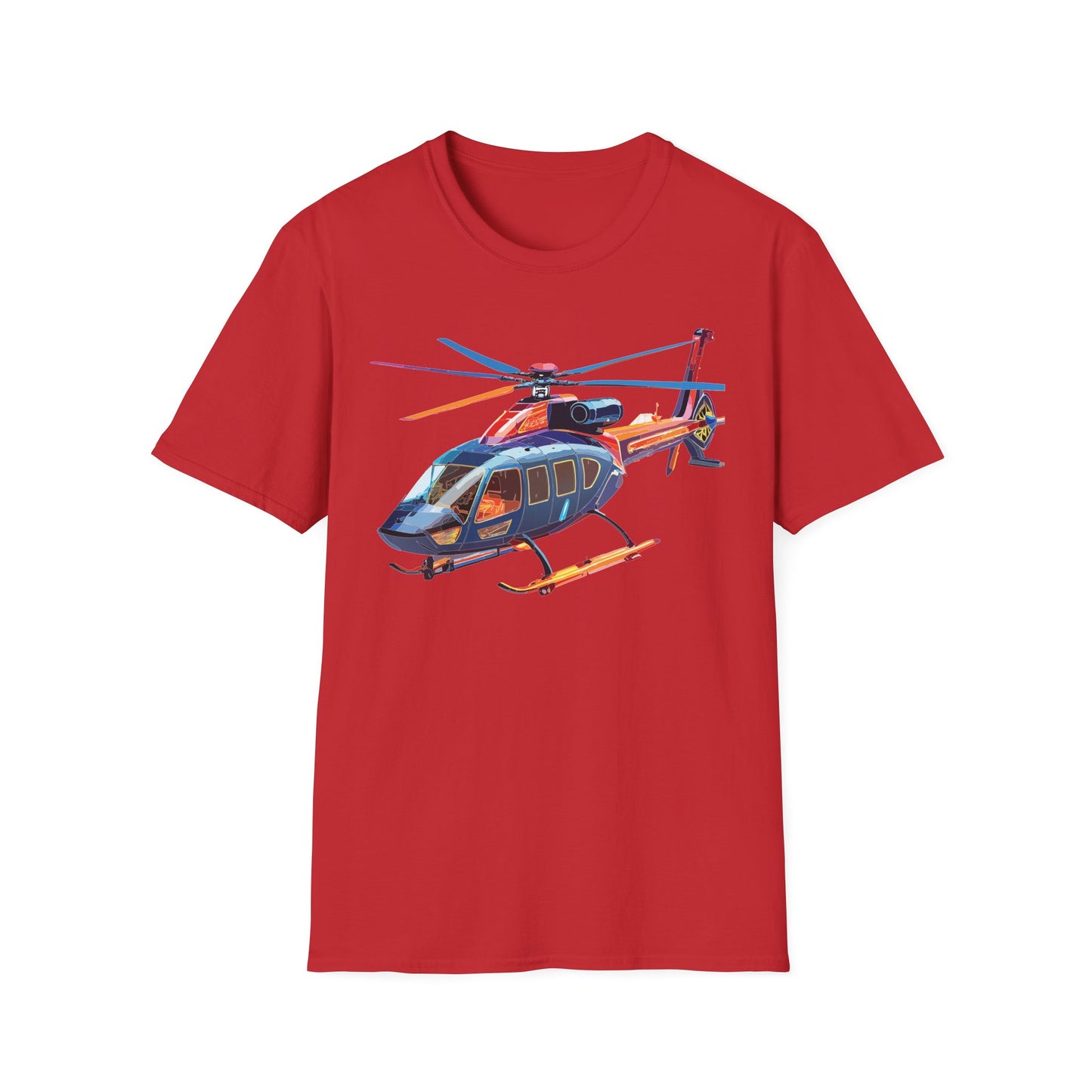 Chopper Shirt, Helicopter Shirt, Shirt with Helicopter, T Shirt with Chopper