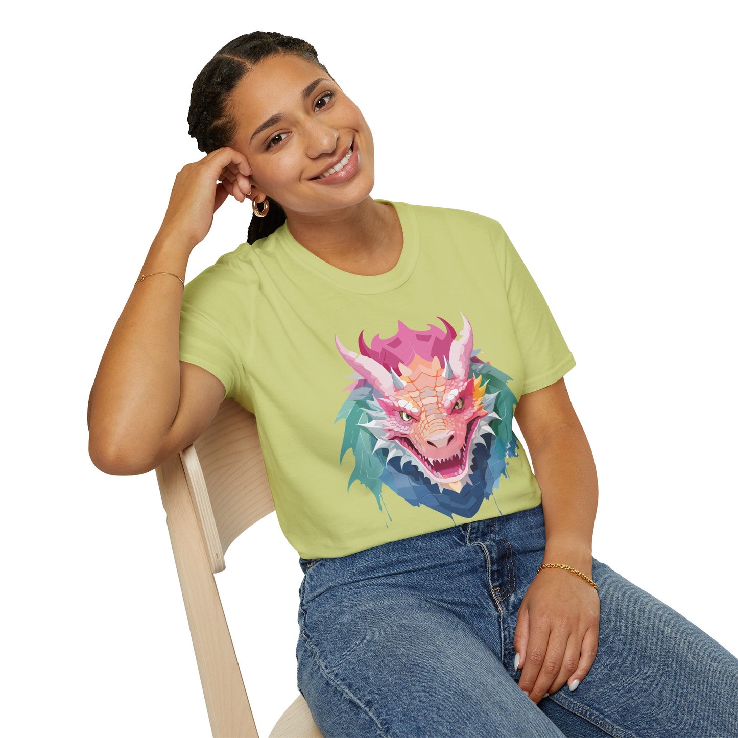 Dragon T Shirt, Dragon Shirt, Shirt with Animals, Animal Shirt