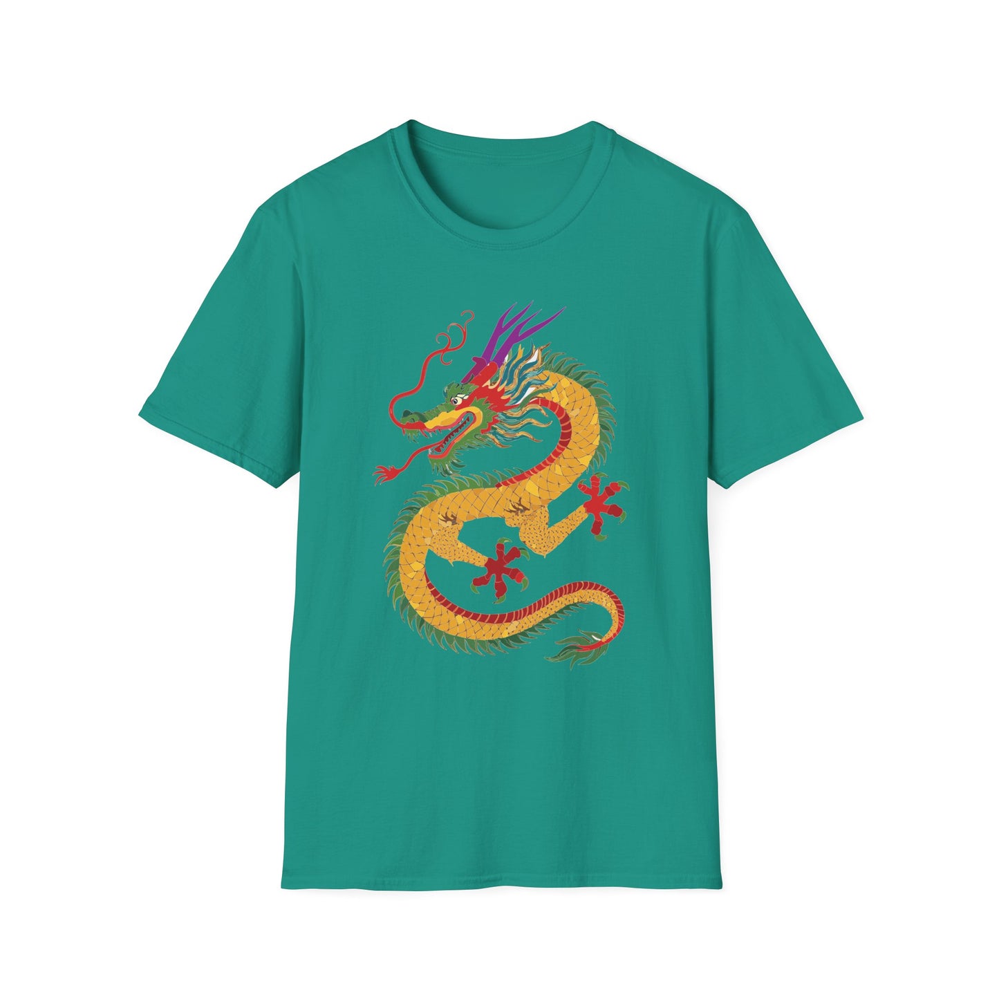 Dragon T Shirt, Dragon Shirt, Shirt with Animals, Animal Shirt