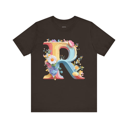 Letter Shirt, Letter R Shirt