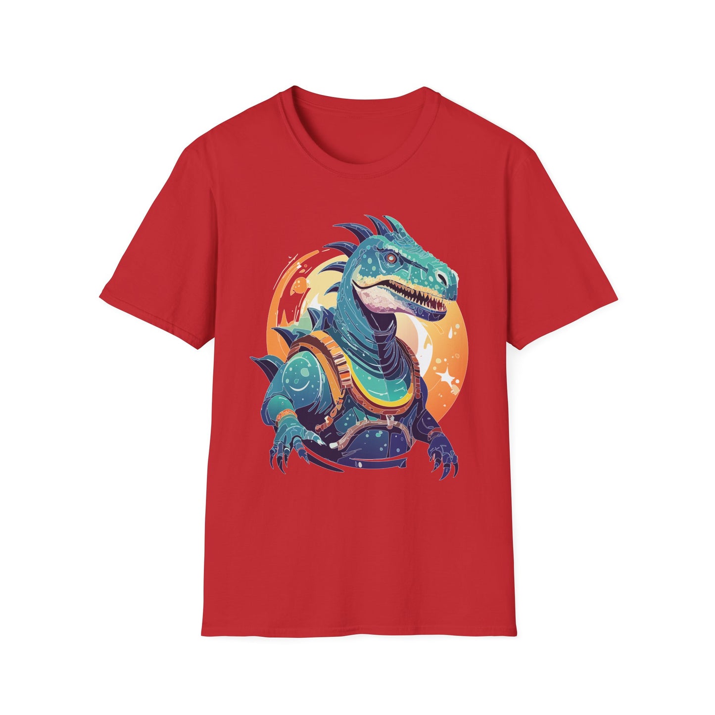 Alien T Shirt Cosmos Design Unisex Softstyle 64000 Graphic Artwork Tee With Aliens