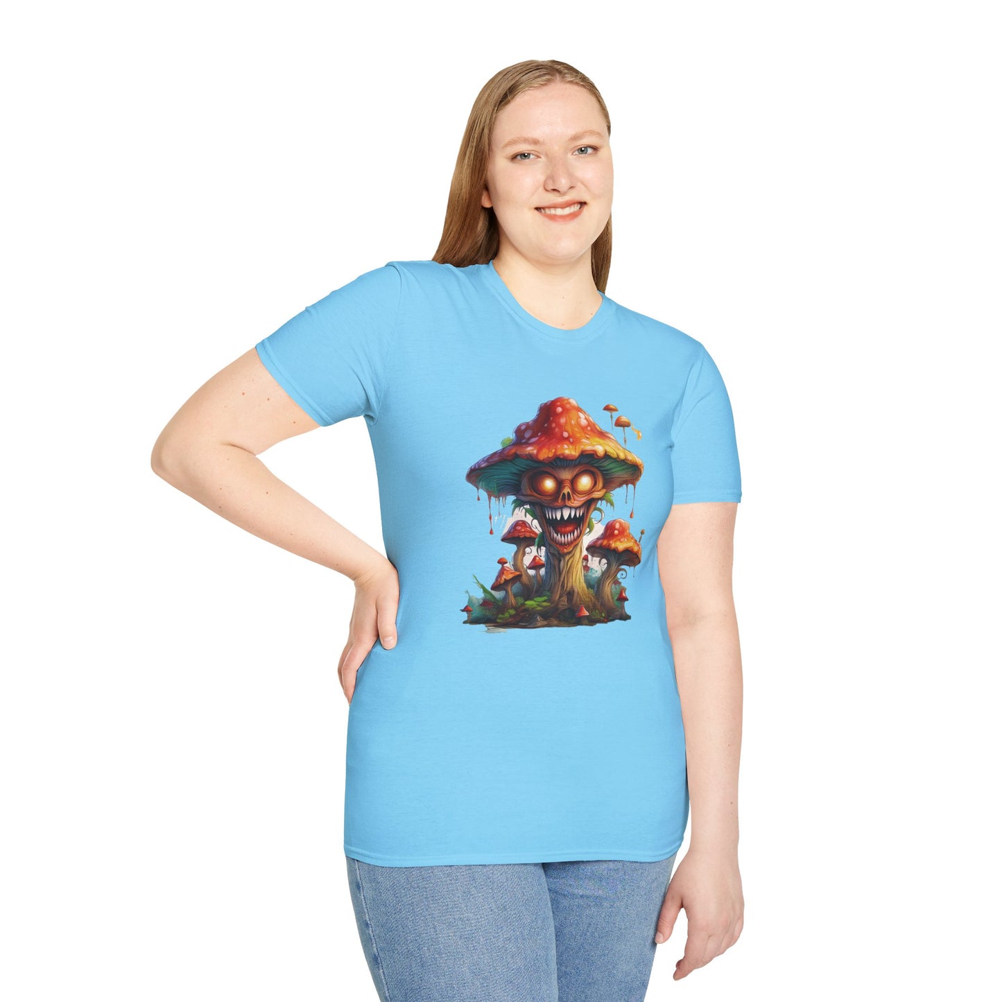 Mashroom Tee Shirt, Mashroom Shirt, Shirt with Funny Mashroom, Shirt with Fungus