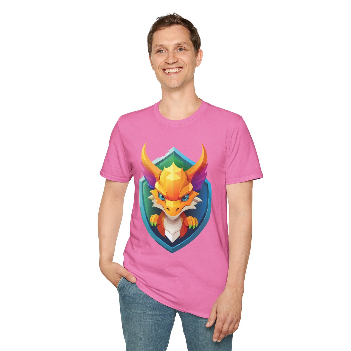 Dragon T Shirt, Dragon Shirt, Shirt with Animals, Animal Shirt