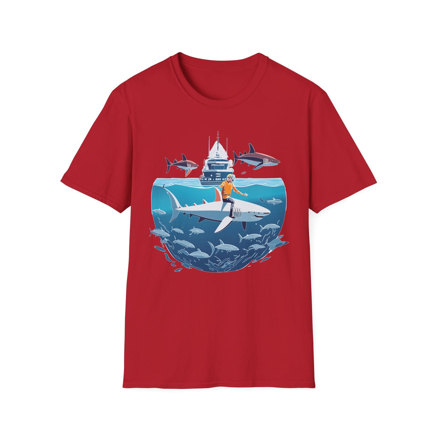 Ocean Tee Shirt, Ocean Shirt, Shirt with Ocean, U boat Tees, Shirt with U-Boat