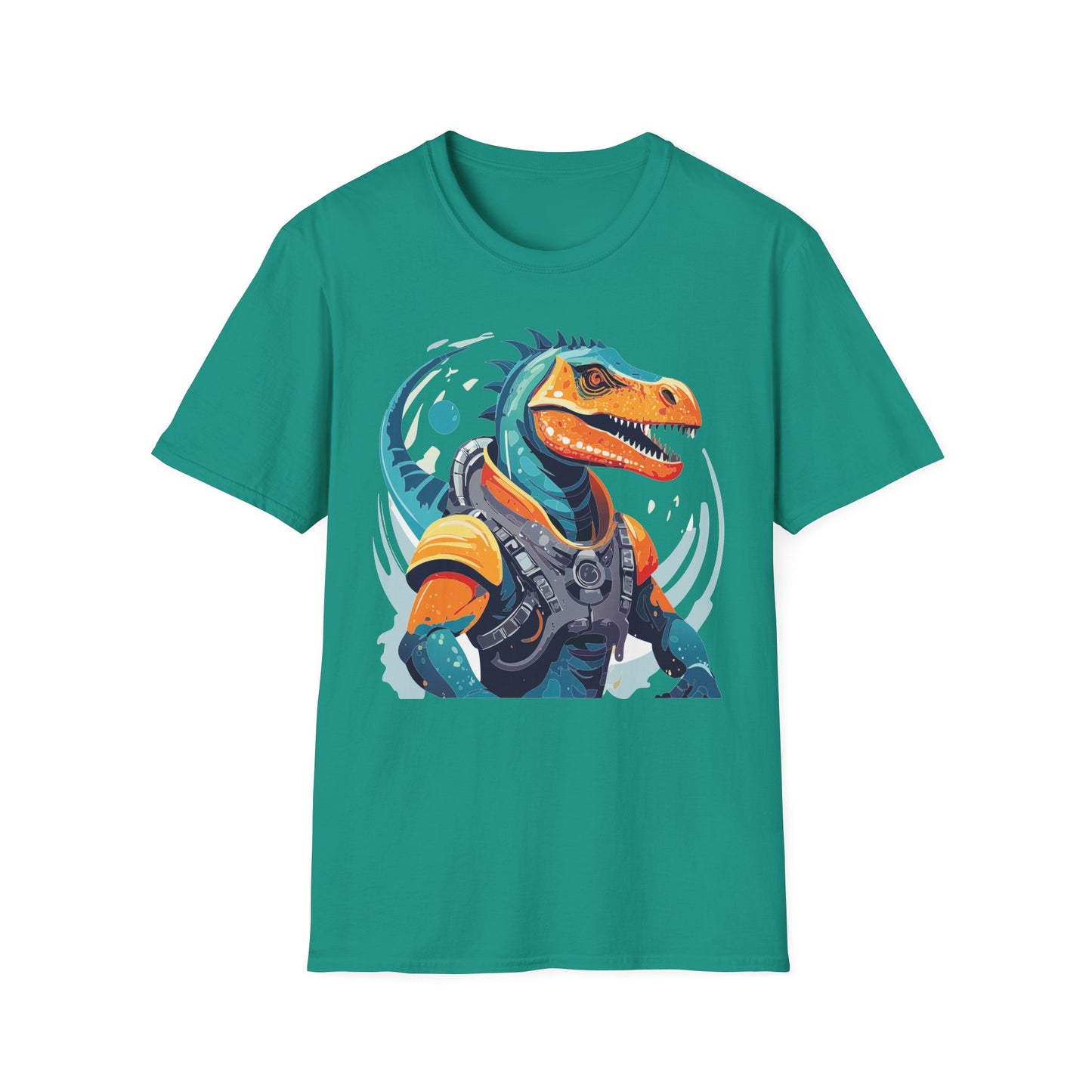 Gildan Alien Cosmos T Shirt Unisex Softstyle 64000 Cotton Tee With Alien Art Design Graphic Print