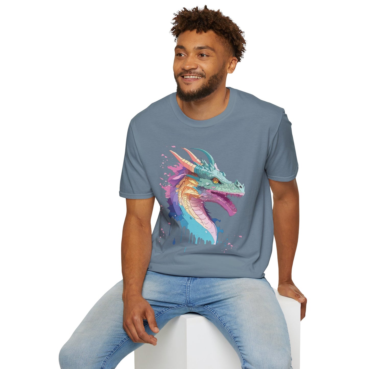 Dragon T Shirt, Dragon Shirt, Shirt with Animals, Animal Shirt