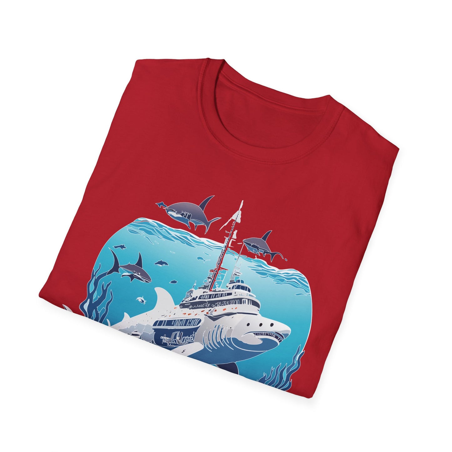 Ocean Tee Shirt, Ocean Shirt, Shirt with Ocean, U boat Tees, Shirt with U-Boat